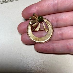 Vintage Jade ? Brooch